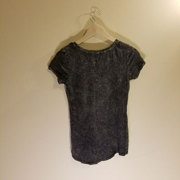 Express dark gray graphic cross tee - Picture 2 of 7